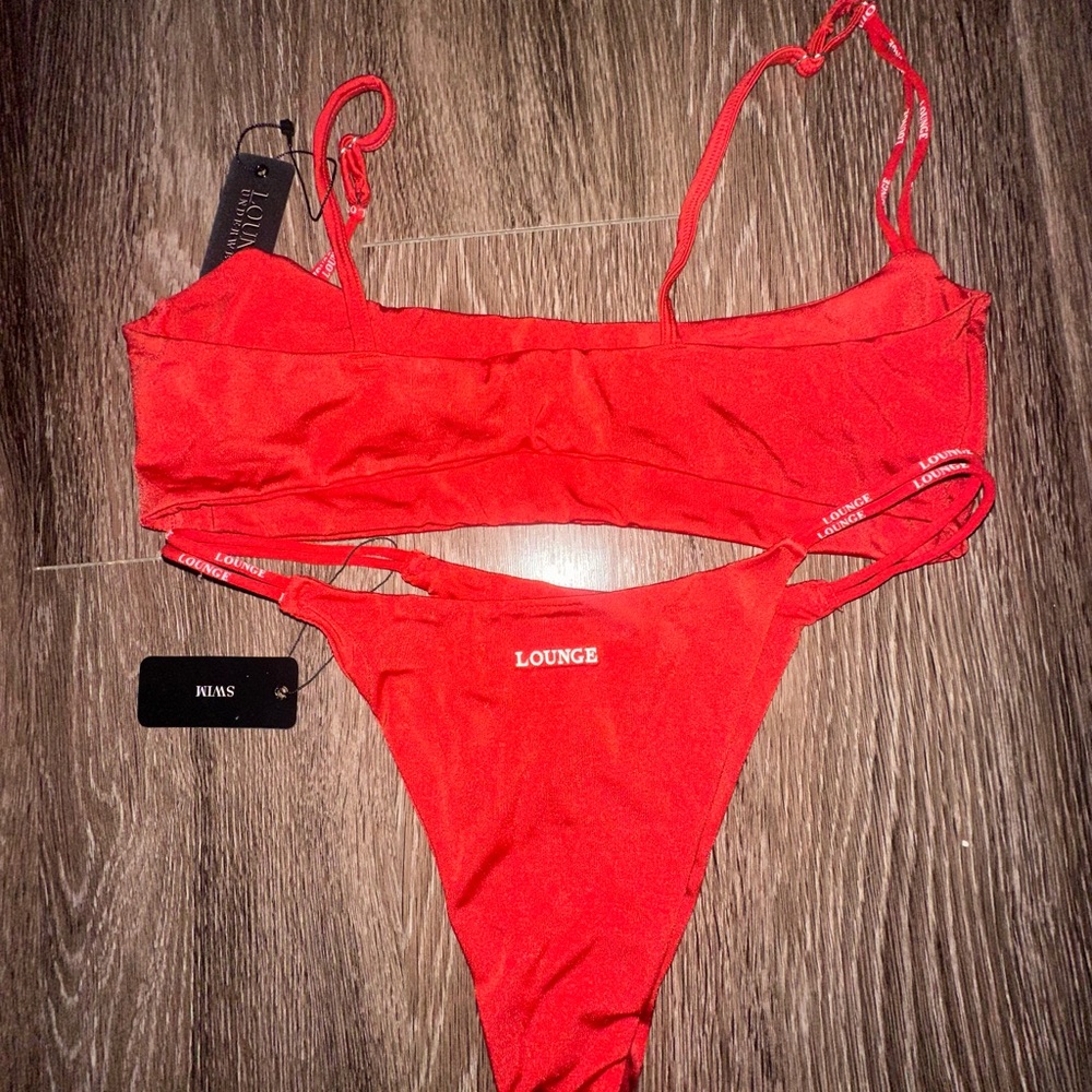 Red Bikini Set - Picture 3 of 3